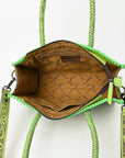 ADBG1412B American Darling TOTE Hand Tooled Genuine Leather women bag western handbag purse