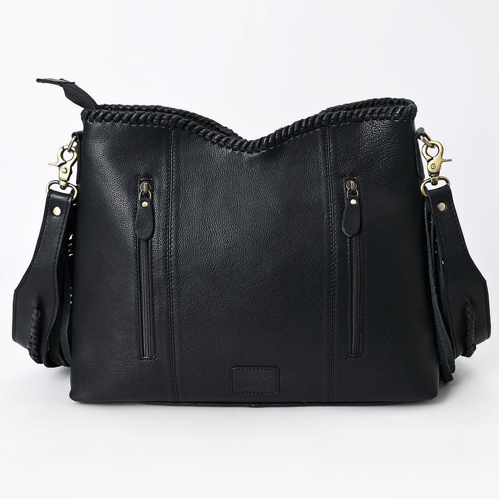 American Darling Hobo Beautifully Hand Tooled Hair-On Genuine Leather women bag western handbag purse