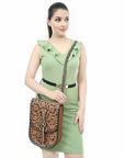 American Darling Adbga522 Cross Body I Hand Tooled Genuine Leather Women Bag Western Handbag Purse