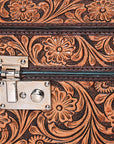 American Darling Jewelry Case Hand Tooled Genuine Leather women bag western handbag purse