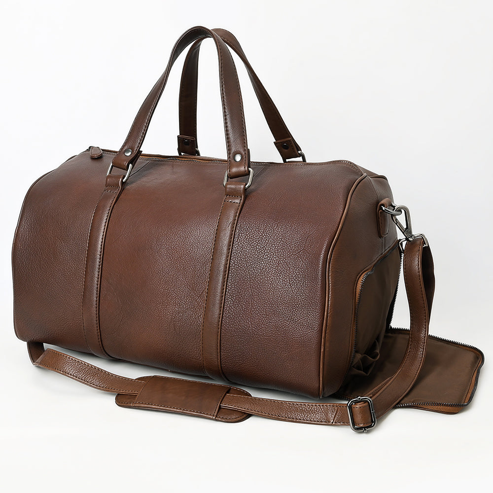 American Darling Duffel Full Grain Genuine Leather Western Women Bag | Handbag Duffle Weekend Travel Bags for