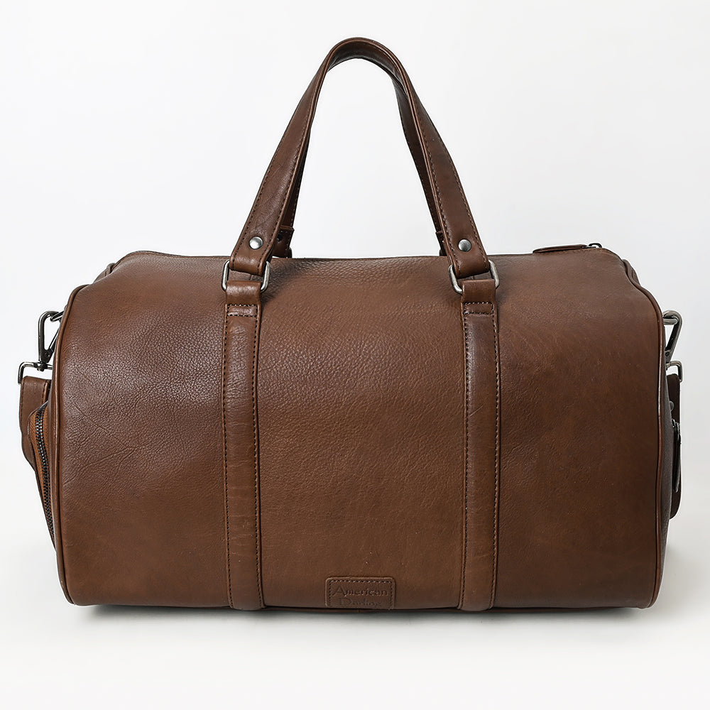 American Darling Duffel Full Grain Genuine Leather Western Women Bag | Handbag Duffle Weekend Travel Bags for