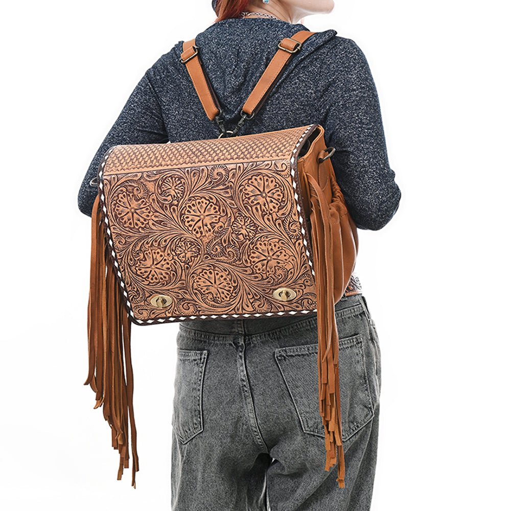 American Darling Adbgz800 Cross Body I Hand Tooled Genuine Leather Women Bag Western Handbag Purse