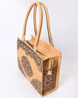 American Darling ADBGZ803 Hand Tooled Genuine Leather women bag western handbag purse