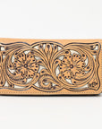 American Darling Wallet Hand Tooled Genuine Leather women bag western handbag purse