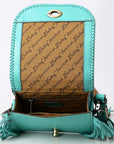 American Darling SMALL CROSSBODY Hand Tooled Genuine Leather women bag western handbag purse