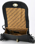 American Darling SMALL CROSSBODY Hand Tooled Genuine Leather women bag western handbag purse