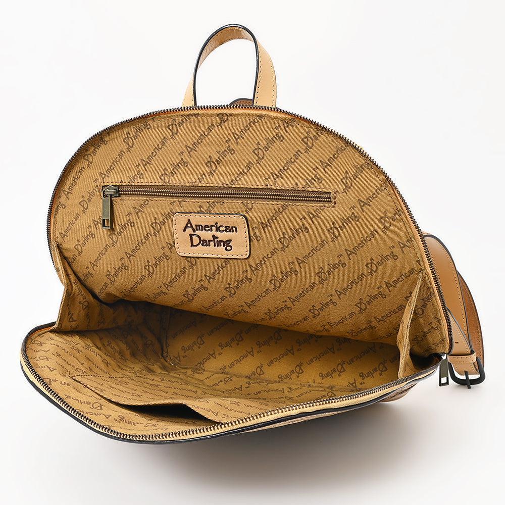 ADBGZ813 American Darling BACKPACK Hand Tooled Genuine Leather women bag western handbag purse