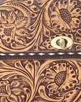 ADBGZ815 American Darling TOTE Hand Tooled Genuine Leather women bag western handbag purse