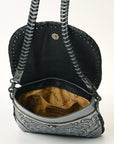 American Darling Small Crossbody Hand Tooled Genuine Leather women bag western handbag purse