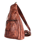 Never Mind Nmbgm165B Sling Vintage Handmade Genuine Cowhide Leather Women Bag Western Handbag Purse