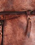 Never Mind Nmbgm165B Sling Vintage Handmade Genuine Cowhide Leather Women Bag Western Handbag Purse