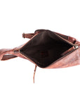 Never Mind Nmbgm165B Sling Vintage Handmade Genuine Cowhide Leather Women Bag Western Handbag Purse