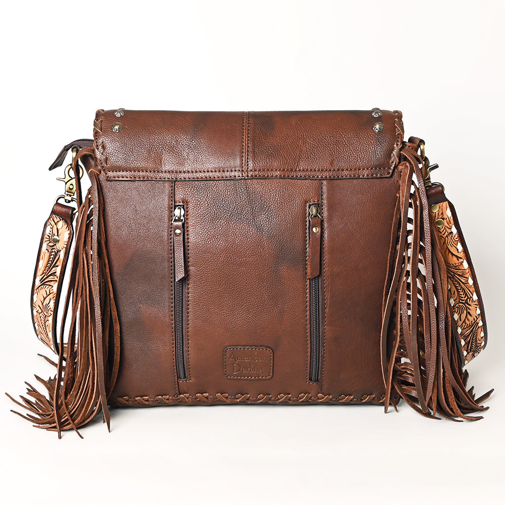 American Darling Saddle Blanket Genuine Leather Women Bag Western Handbag Purse