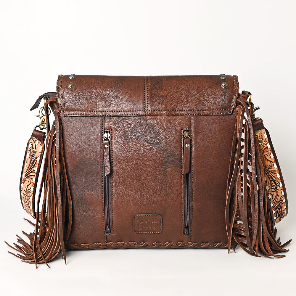 American Darling Saddle Blanket Genuine Leather Women Bag Western Handbag Purse