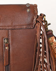 American Darling Saddle Blanket Genuine Leather Women Bag Western Handbag Purse