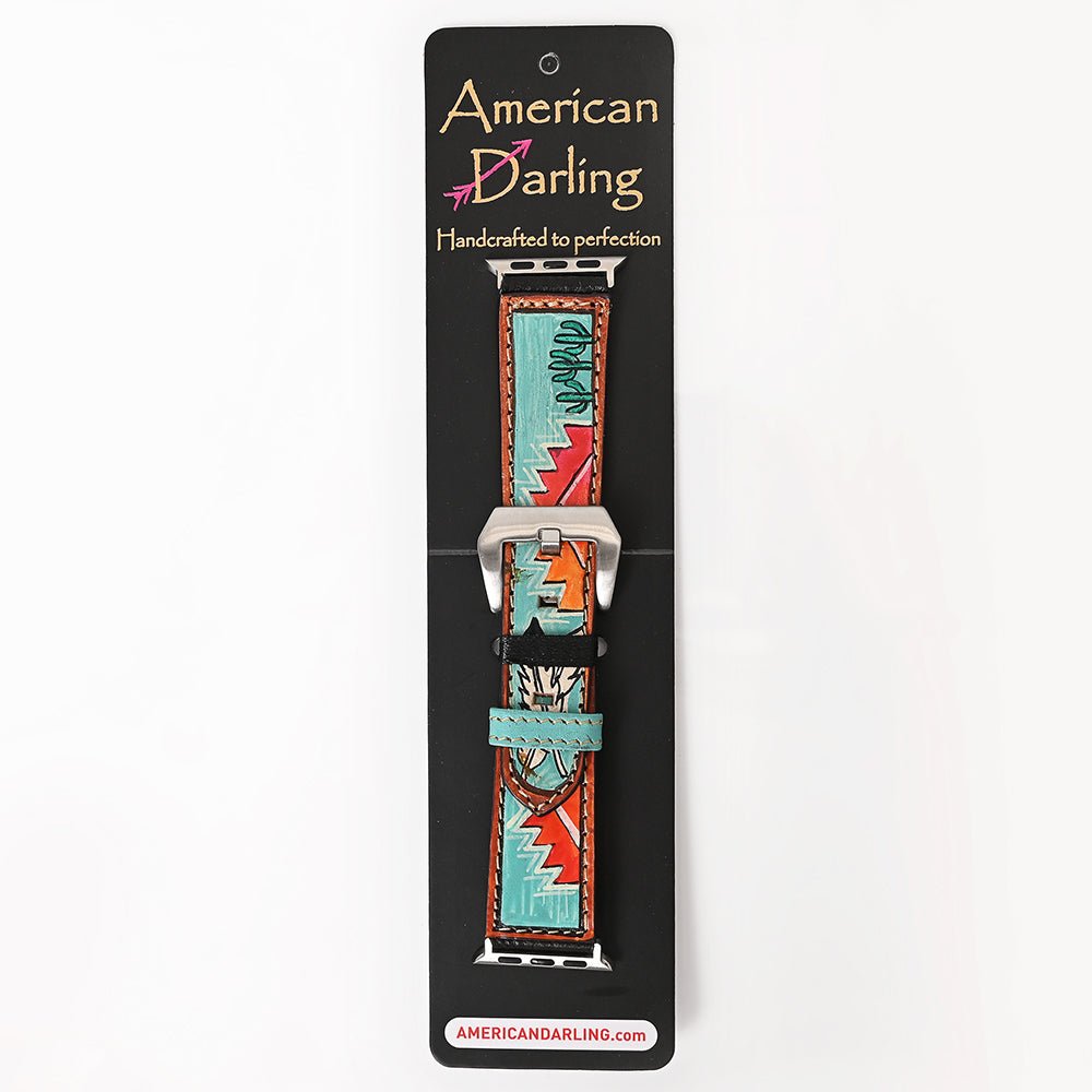American Darling Beautifully Genuine Leather I watch by Hilason – Cowboy and equestrian accessories