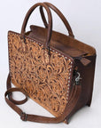 American Darling ADBG1429 Cross Body Hand Tooled Genuine Leather women bag western handbag purse