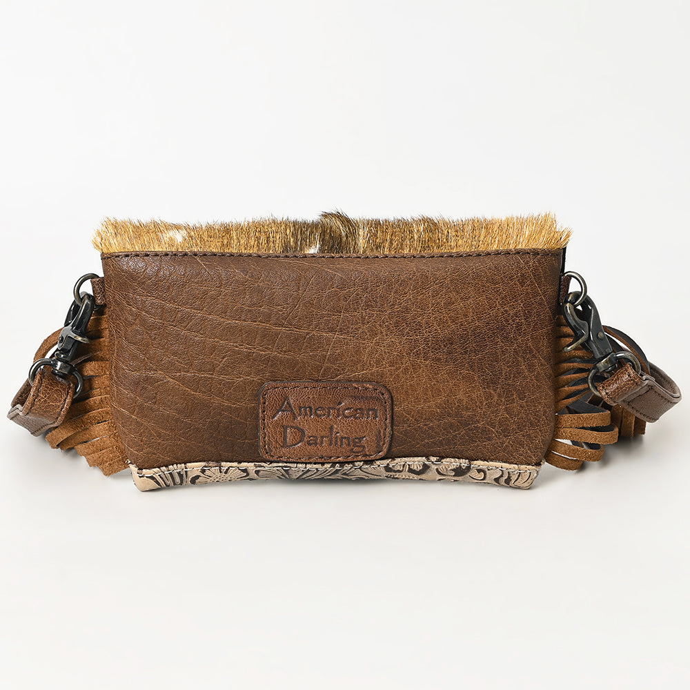 American Darling ADBG1434 Cross Body Hair On Genuine Leather women bag western handbag purse