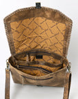 American Darling Adbga535 Briefcase Genuine Leather Women Bag Western Handbag Purse