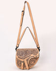 American Darling Crossbody  Hand Tooled Genuine Leather women bag western handbag purse