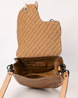 American Darling Crossbody  Hand Tooled Genuine Leather women bag western handbag purse