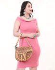 American Darling Crossbody  Hand Tooled Genuine Leather women bag western handbag purse