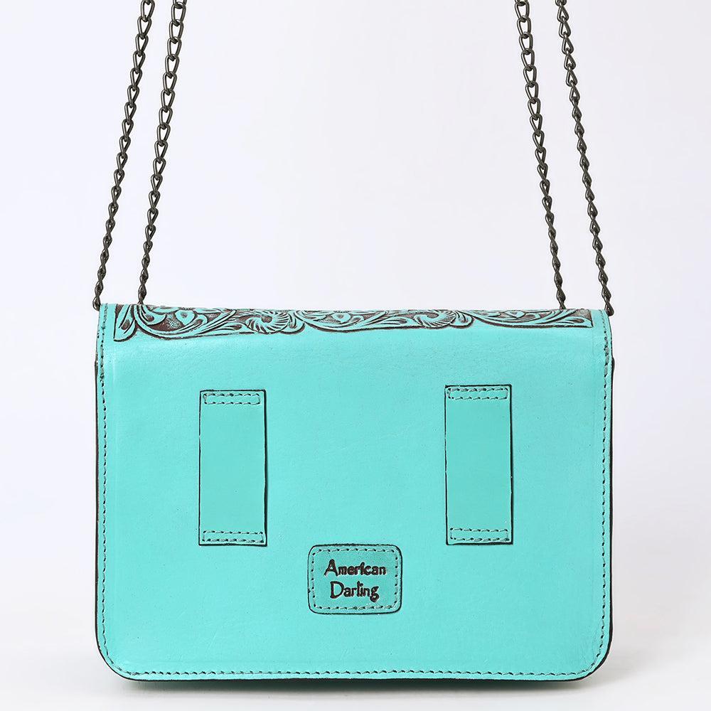 American Darling Crossbody  Hand Tooled Genuine Leather women bag western handbag purse
