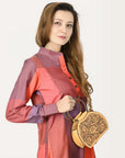 ADBGZ822A American Darling CLUTCH Hand Tooled Genuine Leather women bag western handbag purse