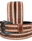 HILASON Western Genuine Leather Belt for Men Women Cowboy Cowgirl Handmade Unisex Full Grain Heavy Duty Engraved Buckle