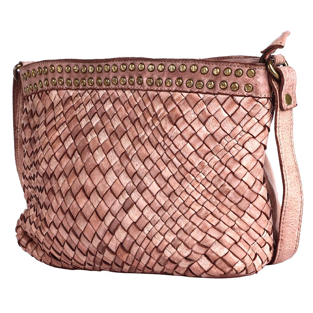 Never Mind Nmbgm172A Envelope Vintage Handmade Genuine Cowhide Leather Women Bag Western Handbag Purse
