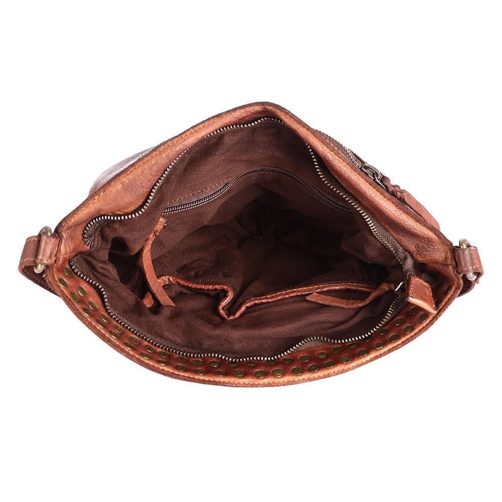 Never Mind Nmbgm172C Cross Body I Vintage Handmade Genuine Cowhide Leather Women Bag Western Handbag Purse