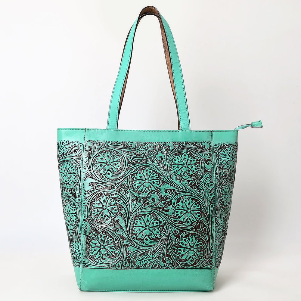 American Darling Tote Hand Tooled Genuine Leather women bag western handbag purse