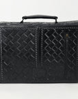 American Darling BRIEFCASE Hand Tooled Genuine Leather women bag western handbag purse