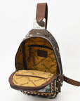 ADBGA545 American Darling SLING Hand Tooled Hair-on Genuine Leather women bag western handbag purse