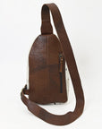 ADBGA547 American Darling SLING Hand Tooled Hair-on Genuine Leather women bag western handbag purse