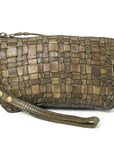 Never Mind Nmbgm122C Clutch Vintage Handmade Genuine Cowhide Leather Women Bag Western Handbag Purse