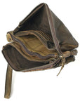 Never Mind Nmbgm122C Clutch Vintage Handmade Genuine Cowhide Leather Women Bag Western Handbag Purse