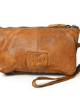 Never Mind Nmbgm122D Clutch Vintage Handmade Genuine Cowhide Leather Women Bag Western Handbag Purse