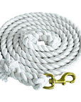 HILASON Western 10 In Cotton Lead Rope With Bolt Snap | Ropes For Horses Horse Lunge Line Braided Cord