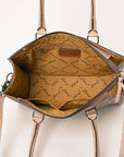 American Darling Tote Hand Tooled Genuine Leather women bag western handbag purse