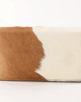 OHLAY WALLET Hand Tooled Hair-on Genuine Leather women bag western handbag purse