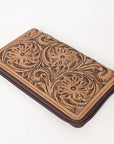 OHLAY WALLET Hand Tooled  Genuine Leather women bag western handbag purse