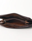 OHLAY WALLET Hand Tooled  Genuine Leather women bag western handbag purse