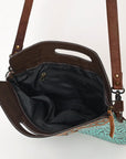 Ohlay Bags OHG170 Clutch Hand Tooled Embossed Genuine Leather Women Bag Western Handbag Purse