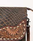 Ohlay Bags OHG173 Clutch Hand Tooled Genuine Leather Women Bag Western Handbag Purse