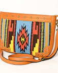 Ohlay Bags OHA123 Cross Body Saddle Blanket Genuine Western Leather Women Bag