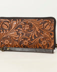 OHLAY OHA129A Clutch Hand Tooled Genuine Leather women bag western handbag purse