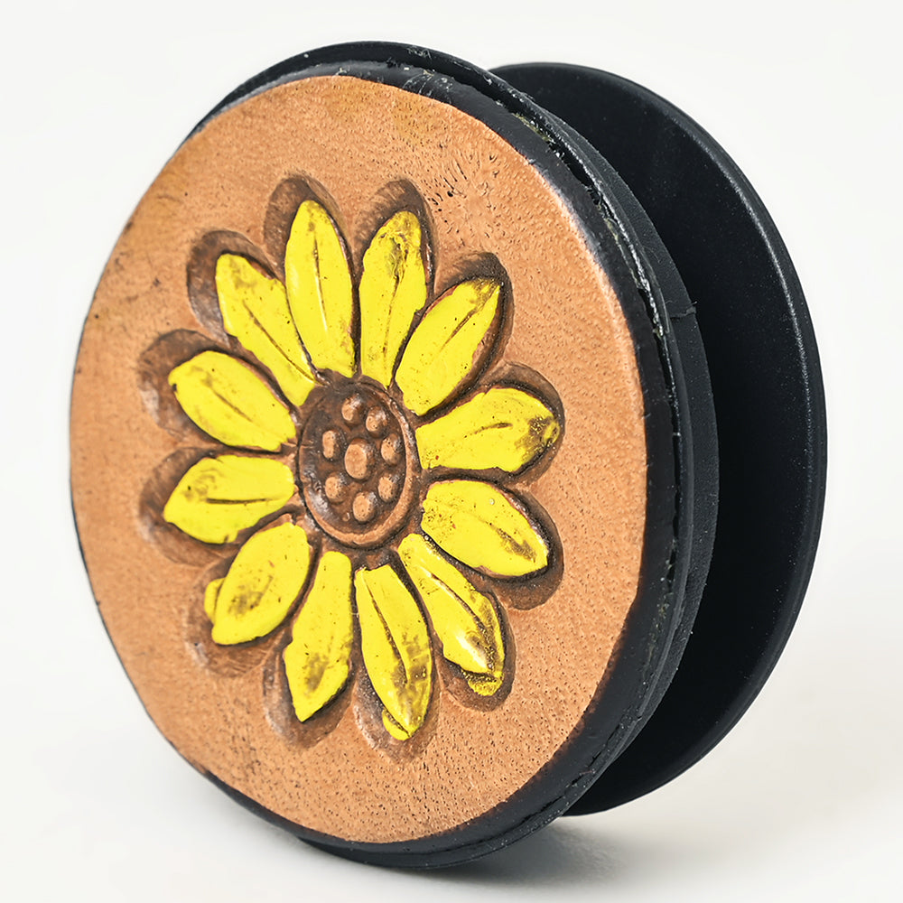 American Darling Hand Tooled Painted Floral Popsockets for Phone Grip Stand