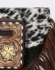 American Darling Adbga550 Cross Body I Hand Tooled Genuine Leather Women Bag Western Handbag Purse